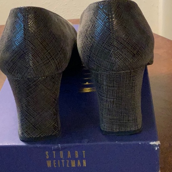 Stuart Weitzman Gray Matrix Napa - Picture 7 of 8